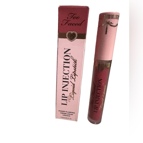 Too faced Lip Injection Liquid lipstick in Big Lip Energy NIB - Picture 6 of 9